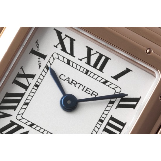 Cartier-Panthere Secrete De Ladies 22mm RG/RG White Dial BVF Quartz