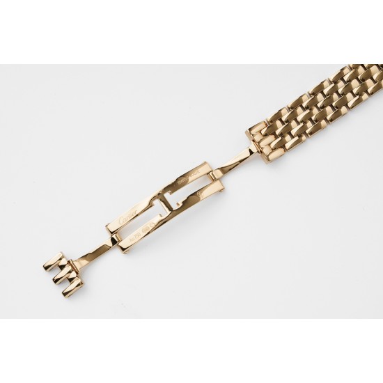 Cartier-Panthere Secrete De Ladies 22mm RG/RG White Dial BVF Quartz