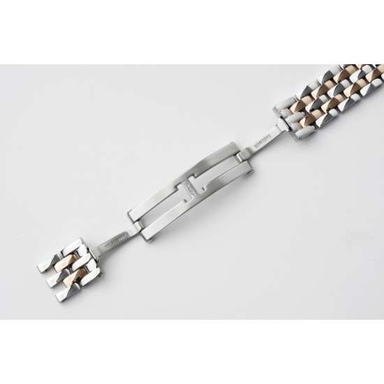 Cartier-Panthere Secrete De Ladies 22mm Dia RG/SS White Dial BVF Quartz