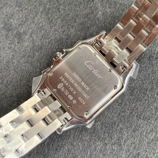 Cartier-Panthere Secrete De 27mm Ladies SS/SS White GF Swiss Qtz