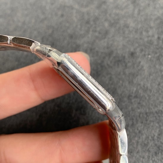 Cartier-Panthere Secrete De 27mm Ladies Diam SS/SS Wht GF Swiss Qtz