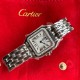 Cartier-Panthere Secrete De 27mm Ladies Diam SS/SS Wht GF Swiss Qtz