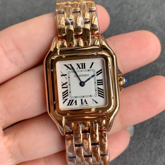 Cartier-Panthere Secrete De 27mm Ladies RG/RG GF Swiss Quartz
