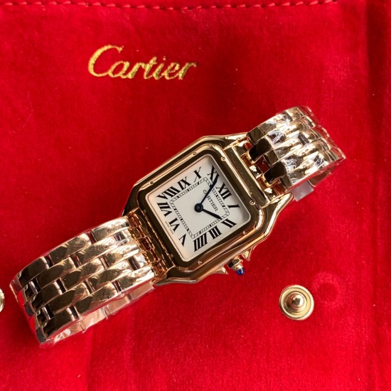 Cartier-Panthere Secrete De 27mm Ladies RG/RG GF Swiss Quartz