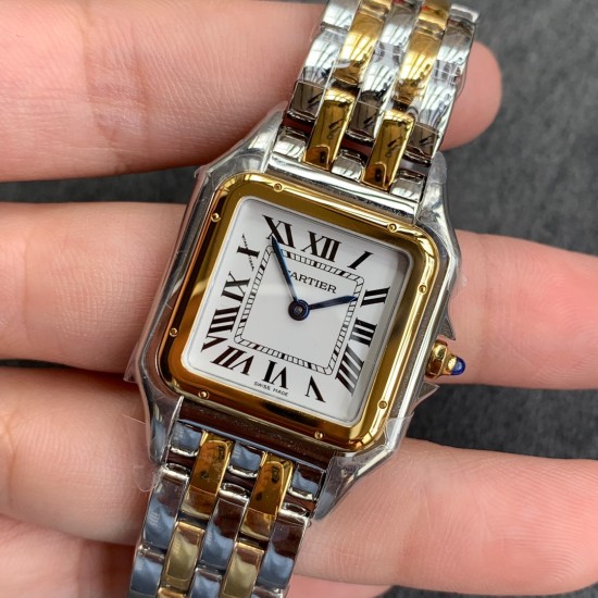 Cartier-Panthere Secrete De 27mm Ladies YG/SS GF Swiss Quartz