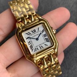 Cartier-Panthere Secrete De 27mm Ladies YG/YG GF Swiss Quartz