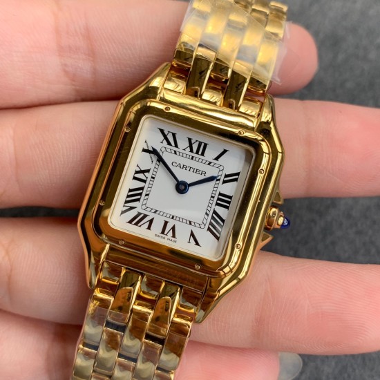 Cartier-Panthere Secrete De 27mm Ladies YG/YG GF Swiss Quartz