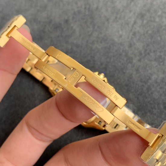 Cartier-Panthere Secrete De 27mm Ladies YG/YG GF Swiss Quartz