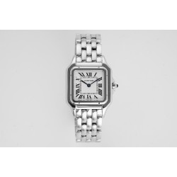 Cartier-Panthere Secrete De Ladies 27mm SS/SS White AF Quartz