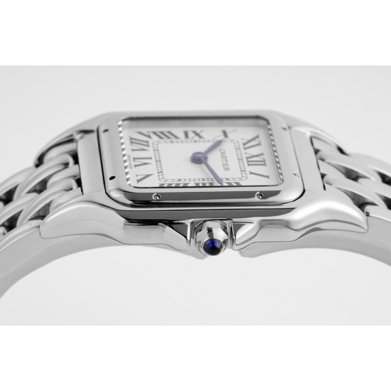 Cartier-Panthere Secrete De Ladies 27mm SS/SS White AF Quartz