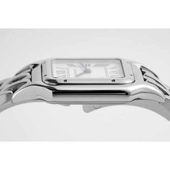 Cartier-Panthere Secrete De Ladies 27mm SS/SS White AF Quartz