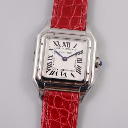 Cartier-Panthere Secrete De Ladies 27mm SS/LE White 8848F Swiss Qtz