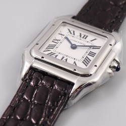 Cartier-Panthere Secrete De Ladies 27mm SS/LE White 8848F Swiss Qtz