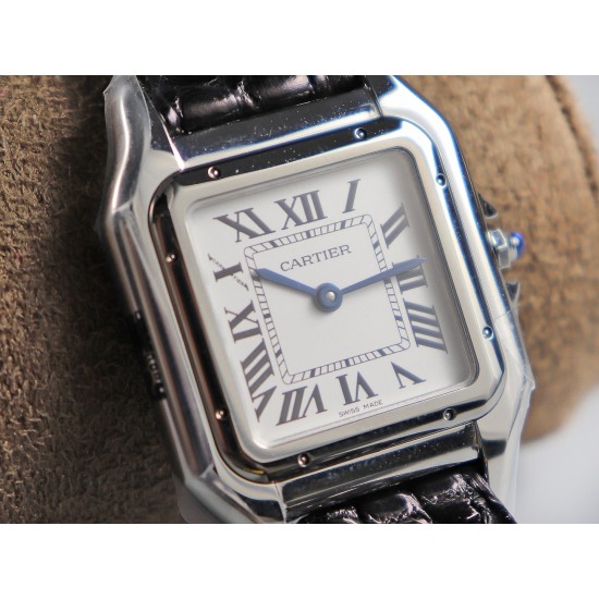 Cartier-Panthere Secrete De Ladies 27mm SS/LE White 8848F Swiss Qtz