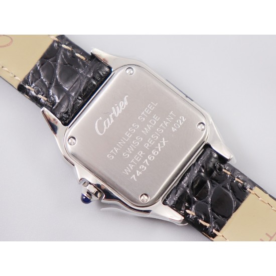 Cartier-Panthere Secrete De Ladies 27mm SS/LE White 8848F Swiss Qtz