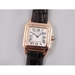 Cartier-Panthere Secrete De Ladies 27mm RG/LE White Dial 8848F Swiss Qtz