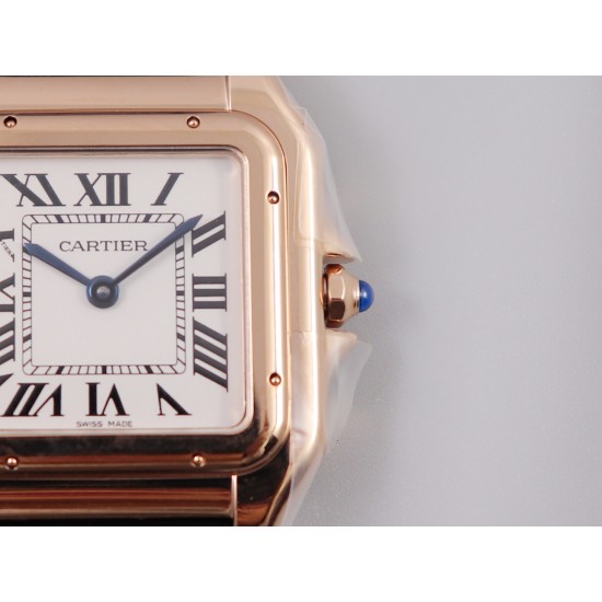 Cartier-Panthere Secrete De Ladies 27mm RG/LE White Dial 8848F Swiss Qtz