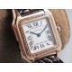 Cartier-Panthere Secrete De Ladies 27mm Dia RG/LE White Dial 8848F Swiss Qtz