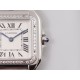Cartier-Panthere Secrete De Ladies 27mm Dia SS/SS White Dial 8848F Swiss Qtz