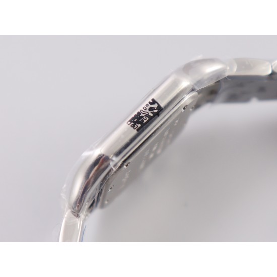 Cartier-Panthere Secrete De Ladies 27mm Dia SS/SS White Dial 8848F Swiss Qtz