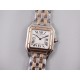 Cartier-Panthere Secrete De Ladies 27mm RG/SS White Dial 8848F Swiss Qtz