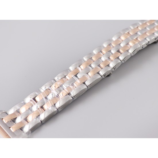 Cartier-Panthere Secrete De Ladies 27mm RG/SS White Dial 8848F Swiss Qtz