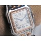 Cartier-Panthere Secrete De Ladies 27mm Dia RG/SS White Dial 8848F Swiss Qtz