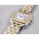 Cartier-Panthere Secrete De Ladies 27mm YG/SS White Dial 8848F Swiss Qtz