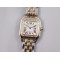 Cartier-Panthere Secrete De Ladies 27mm Dia YG/SS White Dial 8848F Swiss Qtz
