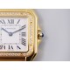 Cartier-Panthere Secrete De Ladies 27mm Dia YG/YG White Dial 8848F Swiss Qtz