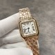 Cartier-Panthere Secrete De Ladies Small 22mm Dia RG/RG White AF Quartz