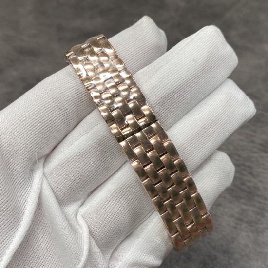 Cartier-Panthere Secrete De Ladies Small 22mm Dia RG/RG White AF Quartz