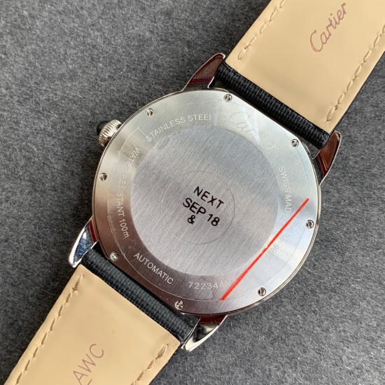 Cartier-Ronde de Cartier 42mm SS/LE Black Dial/RMN GPF A2824