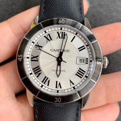 Cartier-Ronde de Cartier 42mm SS/LE White Dial/RMN GPF A2824