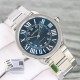 Cartier-Ronde Solo Date 42mm SS/SS Blue Dial AF MY9015