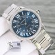 Cartier-Ronde Solo Date 42mm SS/SS Blue Dial AF MY9015