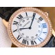 Cartier-Ronde Solo Date 30mm/36mm RG/LE White Dial 3WF MY9015