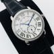 Cartier-Ronde Louis 40mm Diamonds SS/LE White Dial RMN EGF 1904-PS