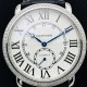 Cartier-Ronde Louis 40mm Diamonds SS/LE White Dial RMN EGF 1904-PS