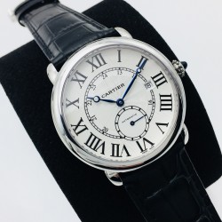 Cartier-Ronde Louis 40mm SS/LE White Dial RMN EGF 1904-PS