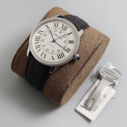 Cartier-Ronde Solo Date 42mm SS/LE White Dial TWF MY9015