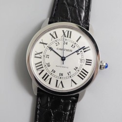 Cartier-Ronde Solo Date 42mm SS/LE White Dial TWF MY9015