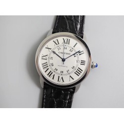 Cartier-Ronde Solo Date 42mm SS/LE White Dial TWF MY9015