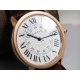 Cartier-Ronde Solo Date 42mm RG/LE White Dial TWF MY9015
