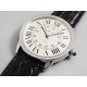 Cartier-Ronde Solo Date 42mm Diam SS/LE White Dial TWF MY9015