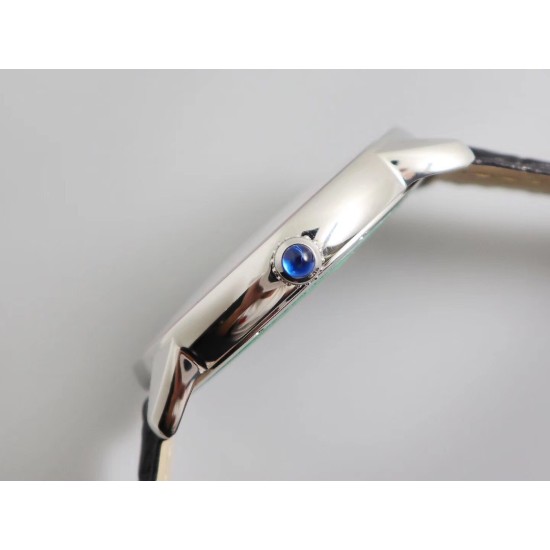 Cartier-Ronde Solo Date 42mm Diam SS/LE White Dial TWF MY9015