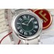 Cartier-Ronde Must 29mm SS/SS Green Dial AF Quartz