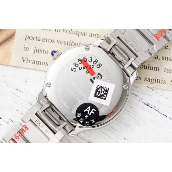 Cartier-Ronde Must 29mm SS/SS Green Dial AF Quartz