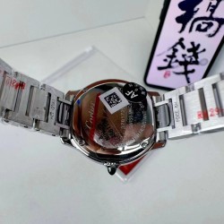 Cartier-Ronde Must 29mm SS/SS White Dial AF Quartz