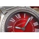 Cartier-Ronde Must 29mm Diam SS/SS Red Dial AF Quartz